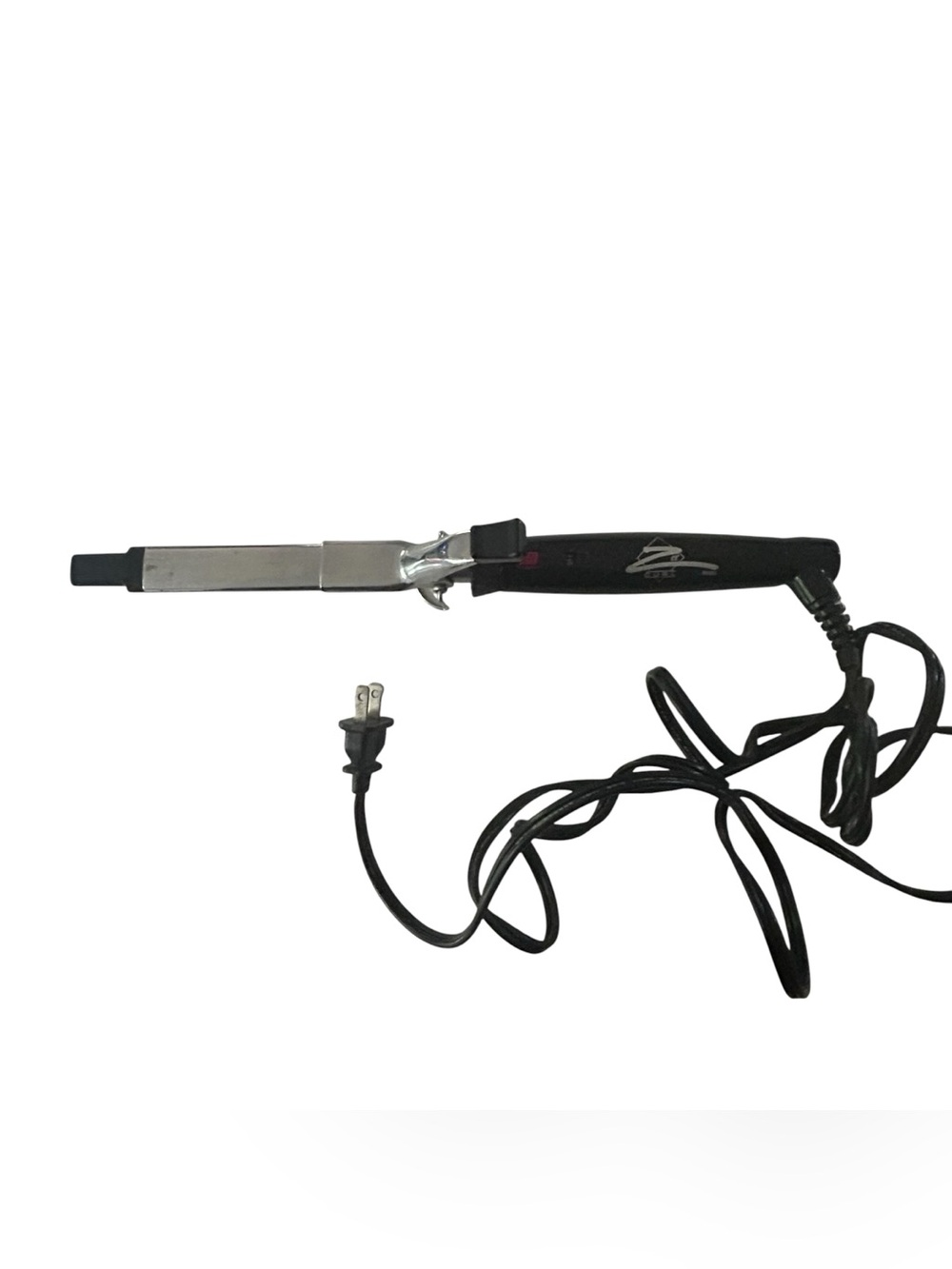 Vintage 80s Zee Curl by Wahl Curling Iron Zigzag Hair Styling Tool Tested